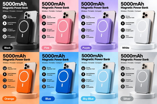 5000Mah Magnetic Power Bank