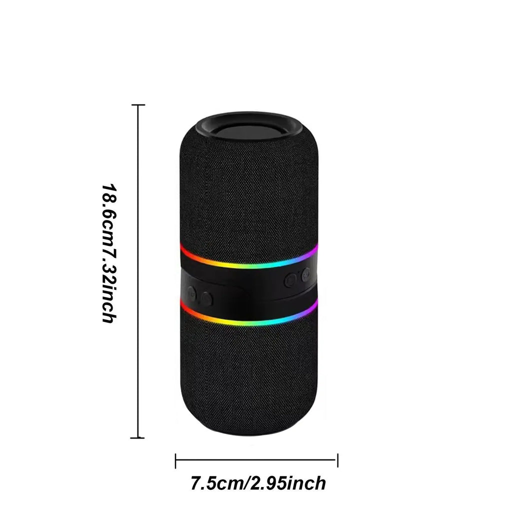 2-IN-1 Wireless Speaker Bluetooth, Multifunctional Wireless Speaker, Twist and Split to 2 Speaker, FM Radio, Magnetic Audio System, for Home/Outdoor/Beach/Party, [Stromberg] [TWIN-2] Stereo Audio, Wireless Bt Speaker